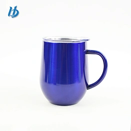 Personalized short travel mug small coffee travel mug 12oz double wall vacuum mug