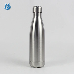 Sublimation thermal water bottle,500ml double wall cola shape bottle