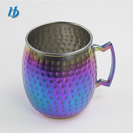 special 304stainless steel single wall coffee mug with handle