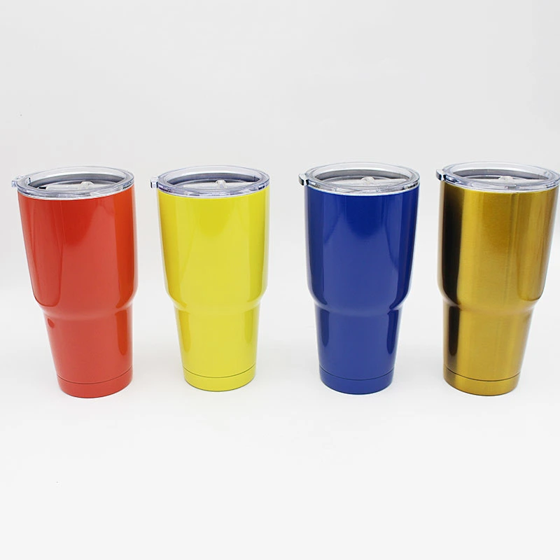30ozVacuum Stainless Steel Insulated Double Walled Spray Painting Coffee Mug