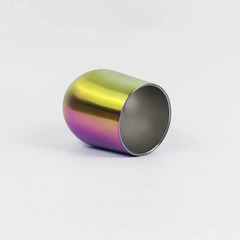 stainless steel cup holder rose gold wine wholesale cup protein powder cups wine glasses