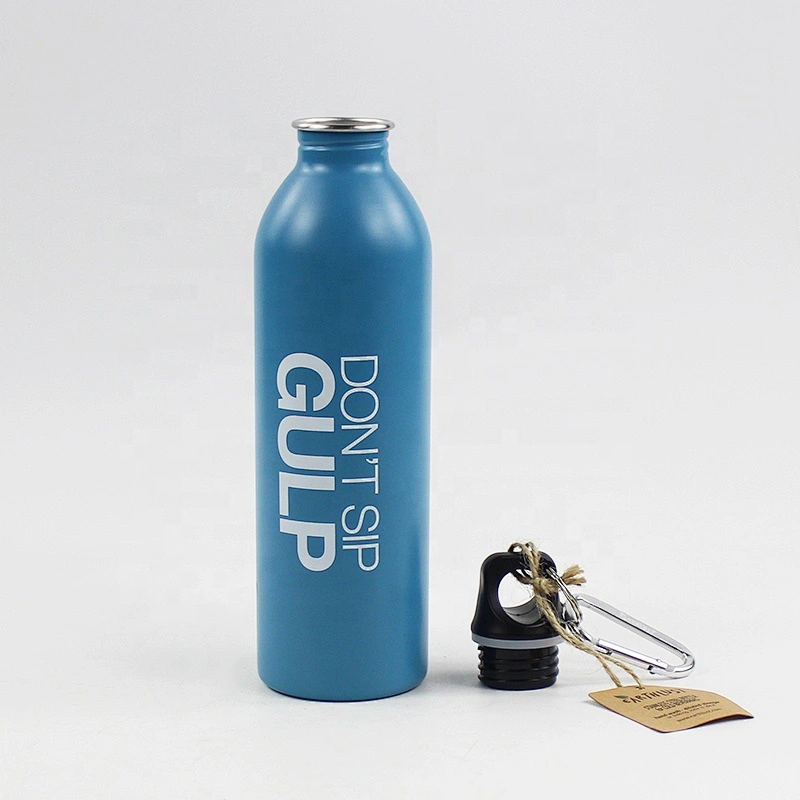 Eco friendly water bottle,single wall water bottle manufacturer bottle without handle