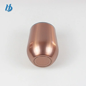 Promotional travel mug,vacuum insulated mug copper plated cups