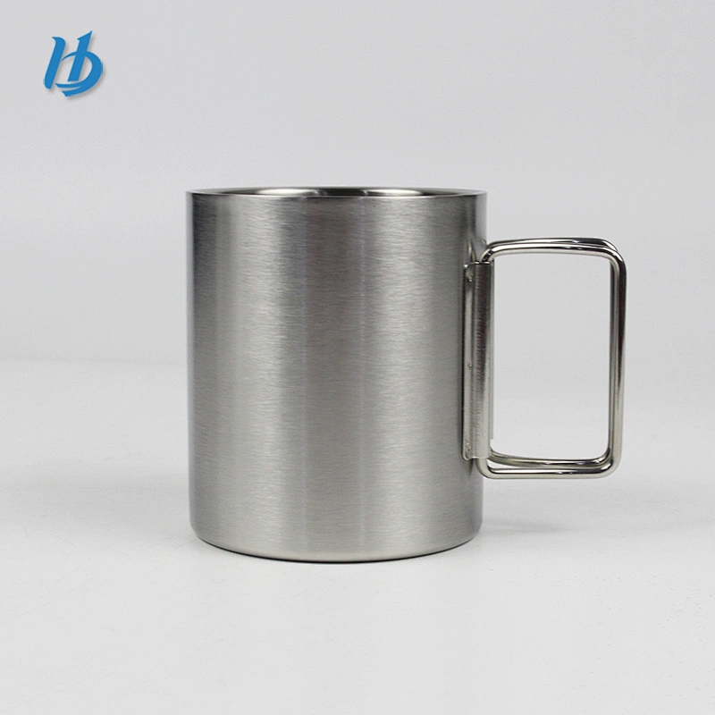 Promotional stainless steel double wall OEM coffee mug,280ml customized cup wholesale
