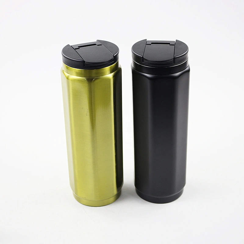 480ml Vacuum Double Walled Stainless Steel  Coffee Mug with Lid