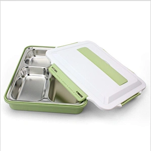 Hot sale nicety silver or colorful lunch box,food grade lunch box for school children