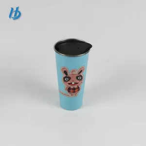 Attractive style stainless steel coffee mug,double wall coffee mug without handle