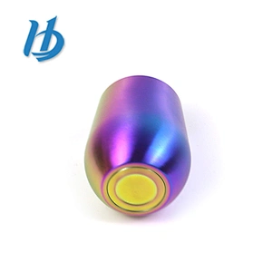 Best quality personalized colored electroplated 304 stainless steel wine glass