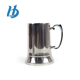 Wholesale Pewter Stainless Steel Tankard,450ml Beer Tankard From China Manufacture stainless steel barrel mugs