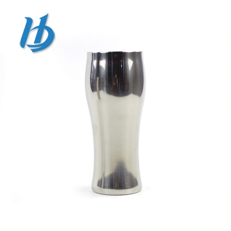 Easy holding 350ml Hot selling promotional FDA LFGB passed ecofriendly double wall stainless steel thermos beer mug