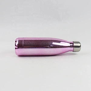 Unique design cola bottle,500ml thermos bottle stainless steel water bottle