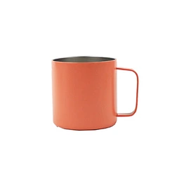 14oz Double Walled Stainless Steel Sparay Painting Coffee mugs with Handle