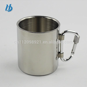Summit Stainless Steel 200 ml Mug Camping Hiking Walking Metal Cup Tea Coffee mug