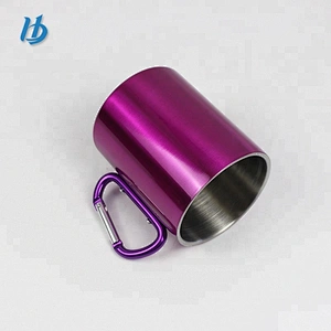 Stainless steel mug with handle camping mug wholesale best stainless steel travel mug