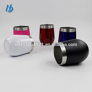 Coffee cup Egg-shaped Stainless steel cups