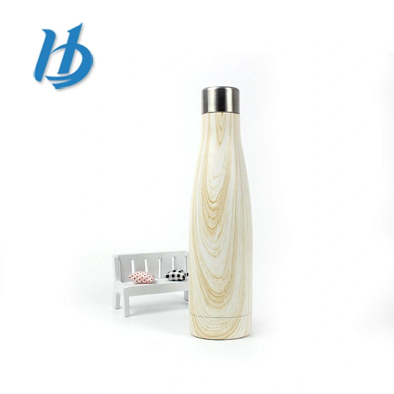 Economic stylish stainless steel sports bottle with pattern coke bottle stainless steel spray bottles