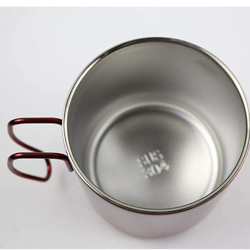 New Design Stainless Steel Thermos Mug Double Wall Stainless Steel Mug With Handle and Lid