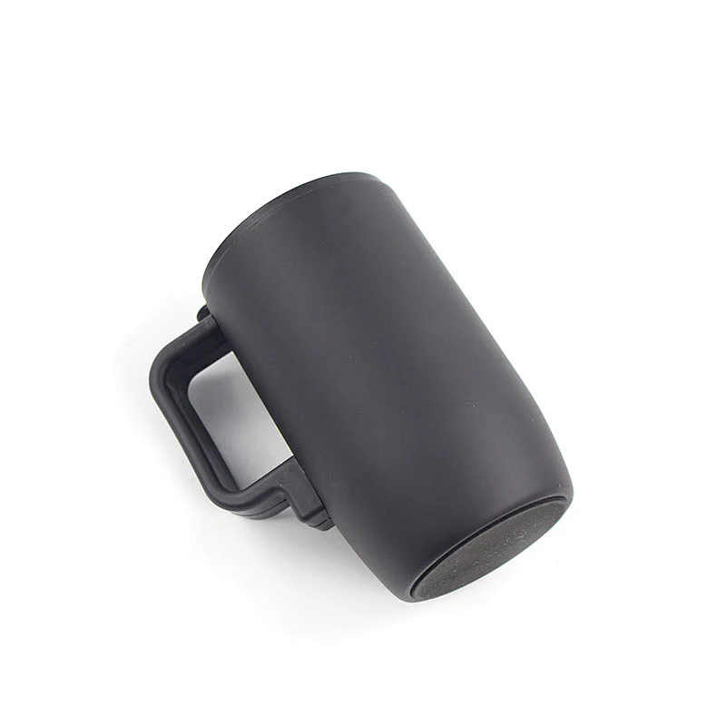 new style disposable coffee cups coffee cups 12oz beer mug cup faces black coffee mug