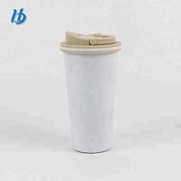 Stainless steel vacuum insulated water bottle,double wall cup with handle