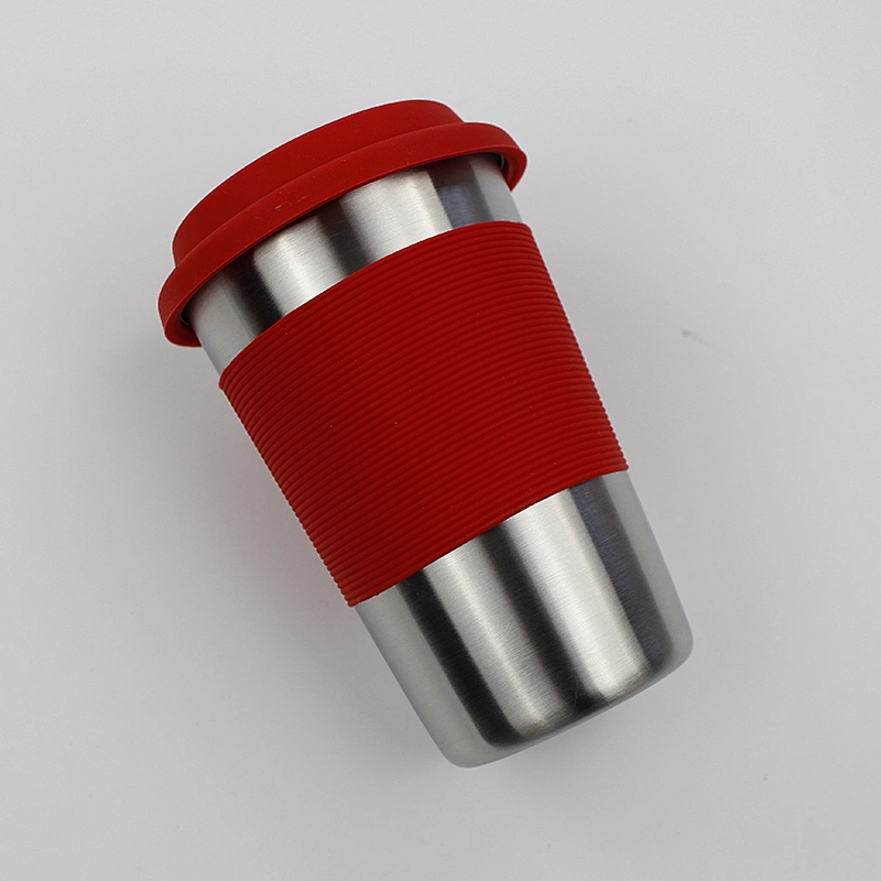 Single wall Top products customized color stainless steel juicer cup tumbler straw cup with straws