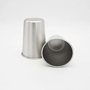 Yongkang wholesale 18/8 stainless steel cup stainless steel milkshake cup camping drinking cup