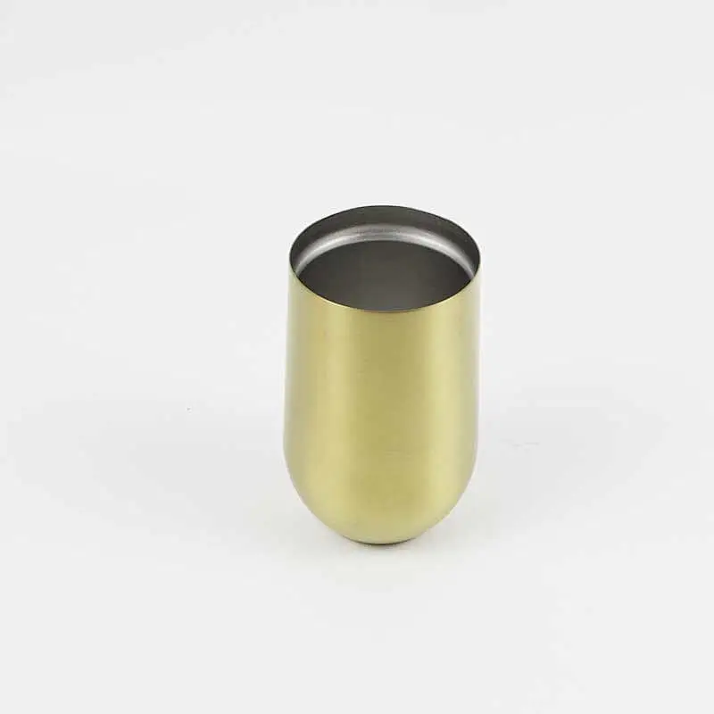 Stainless Steel Stemless Wine Glass Tumbler with Lid,16 oz Double Wall Vacuum Insulated Travel Tumbler Cup for Coffee, Wine