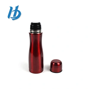 Hibour Most popular custom printed Stainless steel vacuum flask with bullet cover