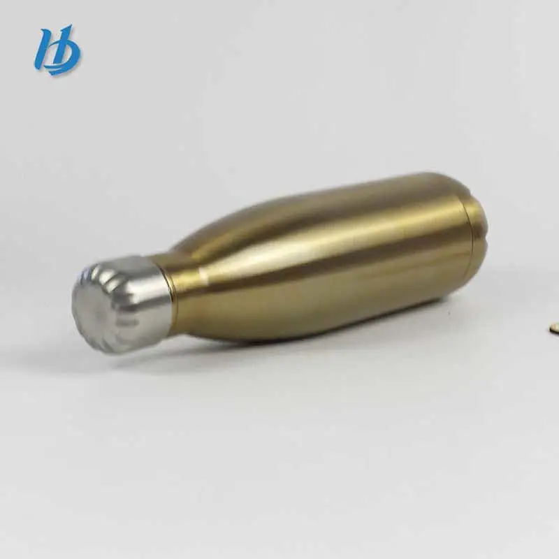 Yongkang Bulk Buying Custom Stainless Steel Protein Shaker Drinking Water Bottles With Gold Color