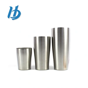 Security brief double wall stainless steel beer mug with custom logo