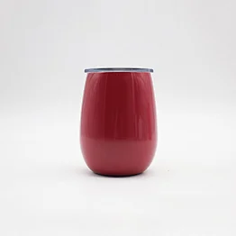double walled coffee mug stainless steel stemless spray paint glasses coffee mug with lid