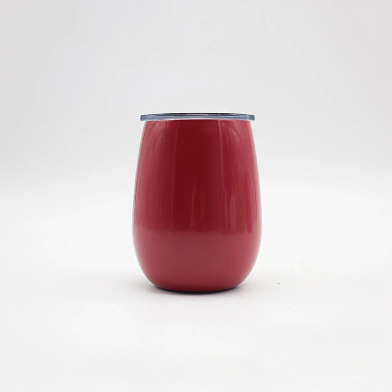 double walled coffee mug stainless steel stemless spray paint glasses coffee mug with lid