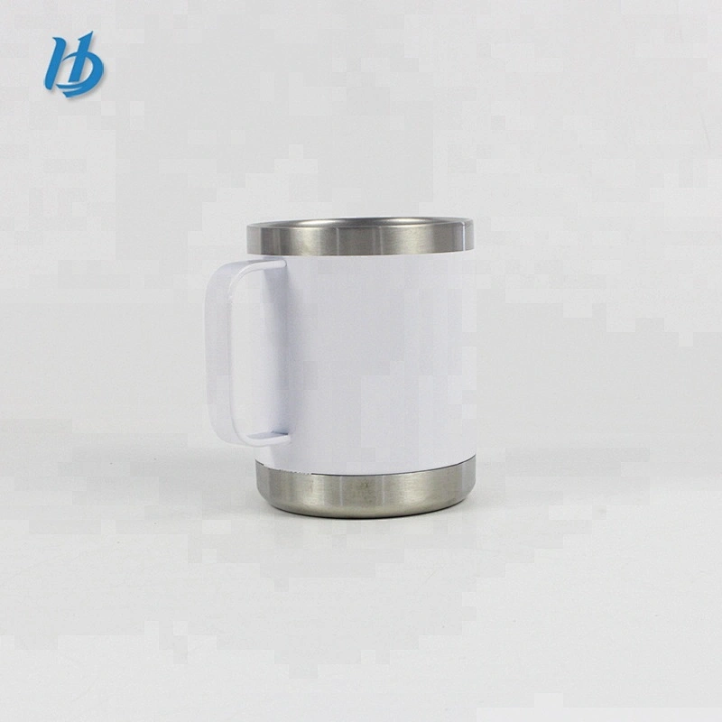 Personalized mug,double wall stainless steel coffee mug with handle and lid