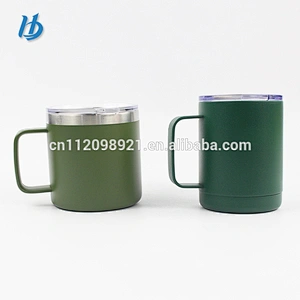 New Design eco friendly 304 stainless steel custom shape coffee mugs wholesale
