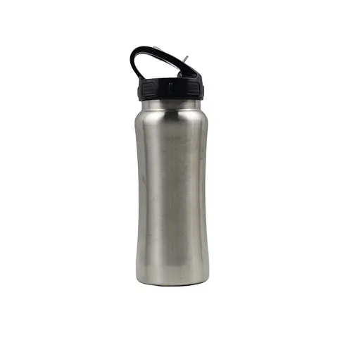 Custom Vacuum Single walled Stainless Steel Brief Sports Water Boittles
