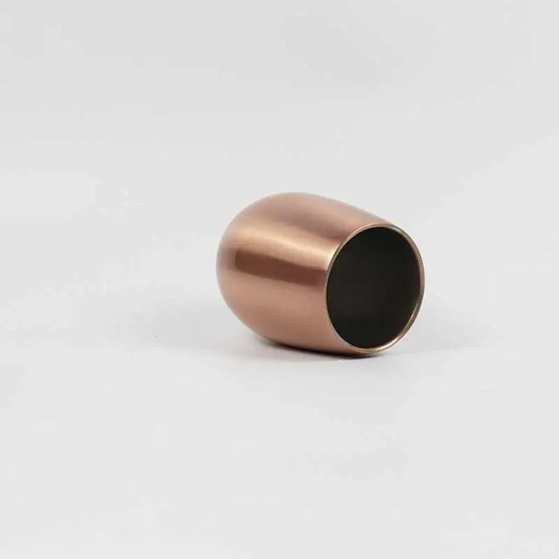 stainless steel wine glass double wall cup stainless steel cup with customized logo