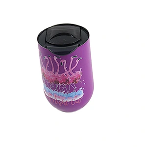 18 oz colored wine glasses wholesale stainless steel wine glasses stemless wine glass