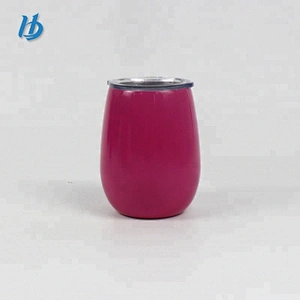9oz stainless steel coffee mug wholesale stainless steel wine tumbler cups with lid