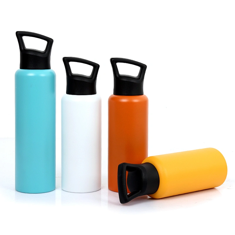 Amazon hot sale metal water bottle,drinking water bottle powder coated insulated stainless steel water bottle bpa free