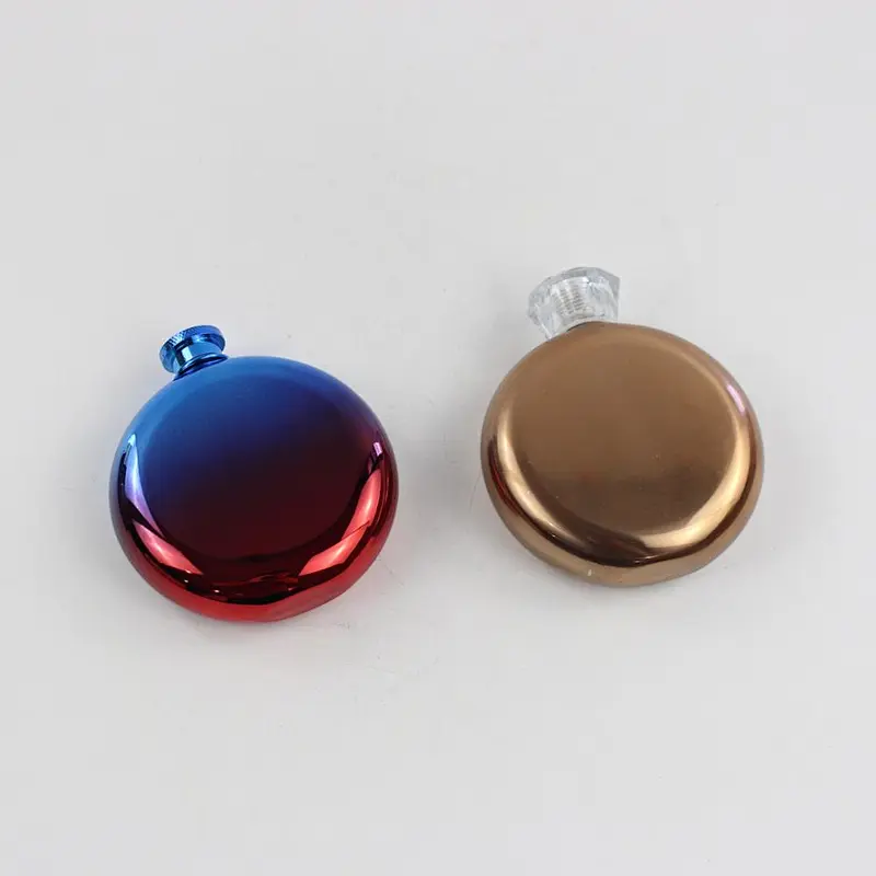 Deluxe Stainless Steel Round Hip Flask Vacuum Flask