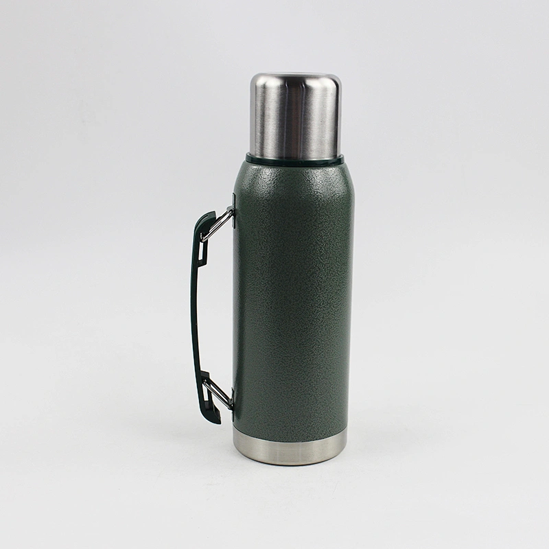 High quality cute water bottle,foldable 1L water bottle vacuum insulated  stainless steel bottle