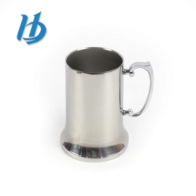 Hot sale stainless steel tankard,double wall beer tankard customized logo