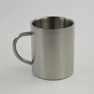 Hot selling wholesale  High quality stainless steel simple office mug with normal handle