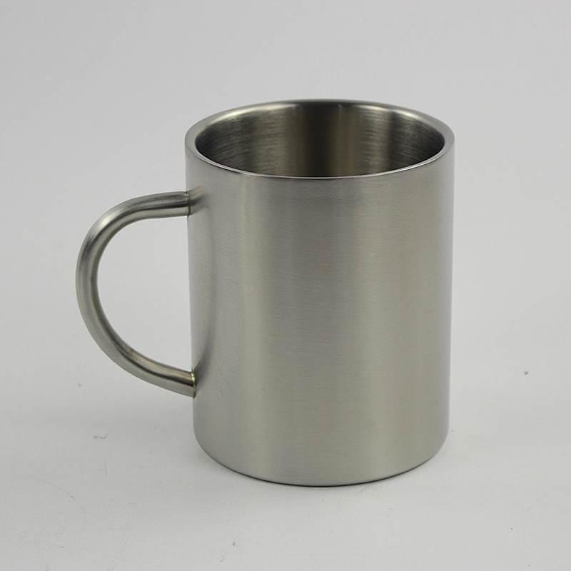 Hot selling wholesale  High quality stainless steel simple office mug with normal handle