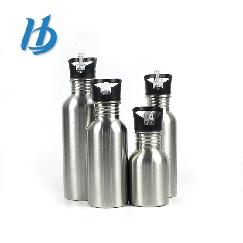 China Best reusable 304 stainless steel sport portable water bottle
