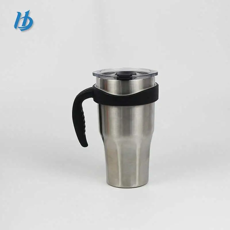 Wholesale stainless steel double wall powder coated tumbler cup with straw mug tumbler cups candle mugs