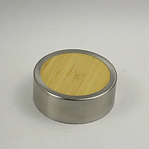 Double Wall Stainless Steel Bamboo Coffee Cup Thermos Bottle