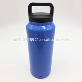 Hibour Blue Flask Stainless Steel water bottle insulated