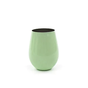 2018 hot selling Wholesale in bulk Coffee cup Egg-shaped single wall stainless steel cups