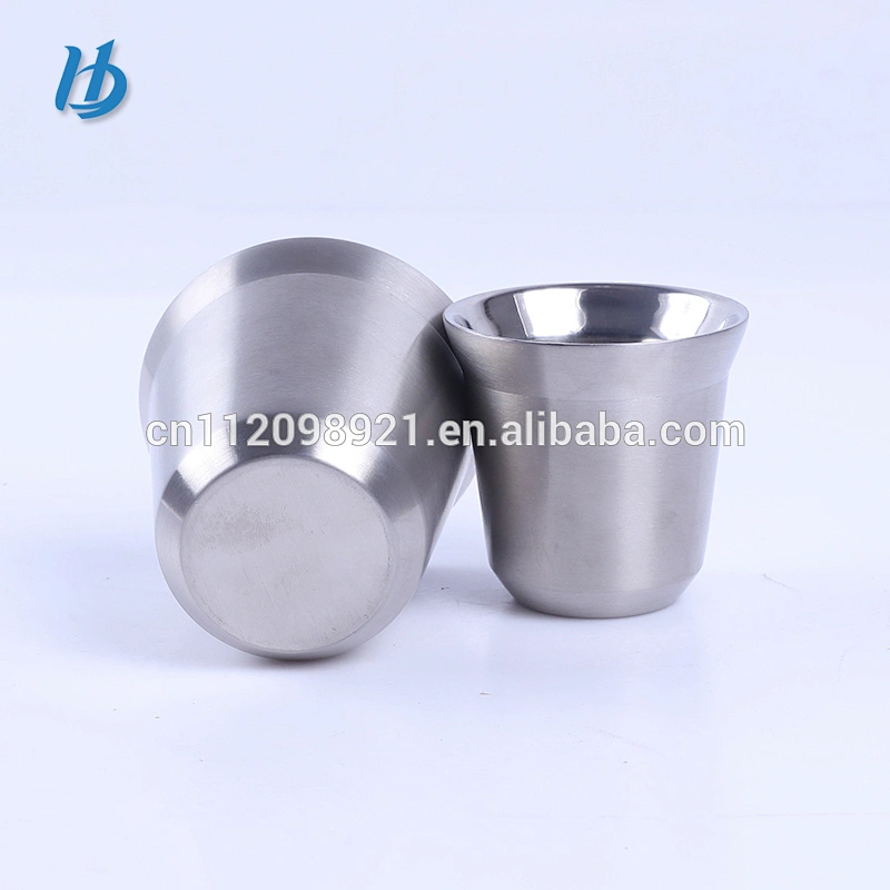 Yongkang Factory OEM BPA Free Best Price High Quality 304 Stainless Steel 60ml/150ml coffee Mug With Gift Box