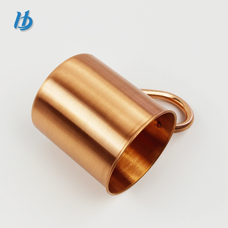 FDA Approved  Finish Moscow Mule Pure Copper Mug, BPA Free Pure Copper